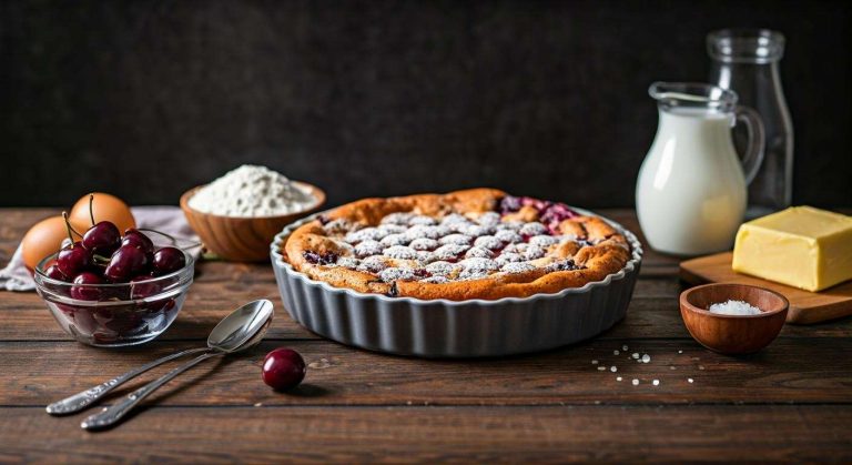 Quelle recette pour un clafoutis aux cerises traditionnel ?