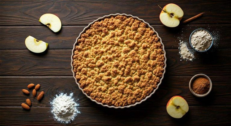 Quelle est la meilleure recette de crumble aux pommes ?