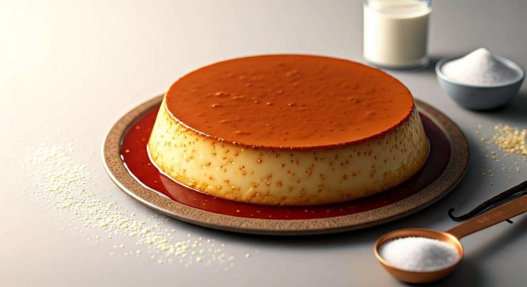 L'astuce pour un flan sans grumeaux