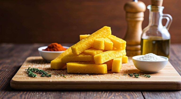 Savez-vous que vous pouvez faire des frites de polenta croustillantes avec un reste de la veille ?