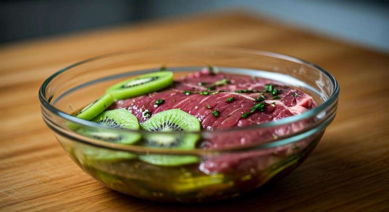 Le secret des chefs pour une viande ultra-tendre : la faire mariner dans du kiwi, et la science l'explique