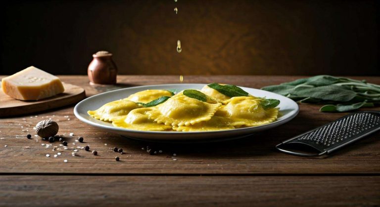 Le secret d'une bonne sauce au beurre et à la sauge, l'accompagnement parfait pour des raviolis frais