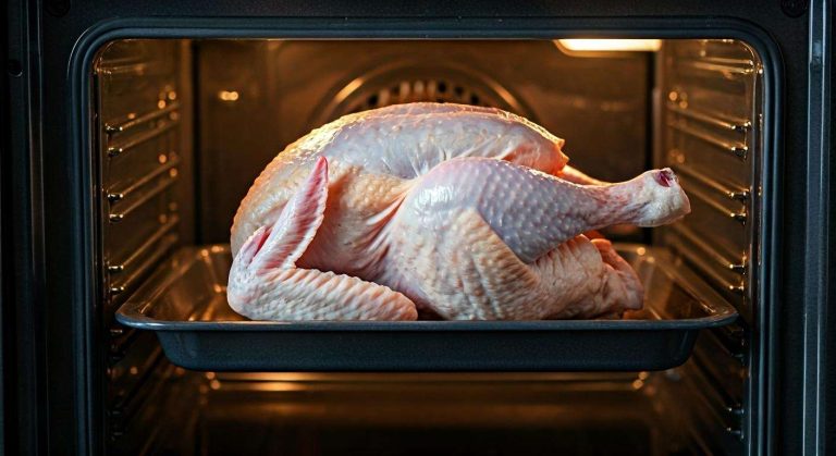 L'erreur de ne pas sécher la peau du poulet avant de le mettre au four, ce qui l'empêche de croustiller