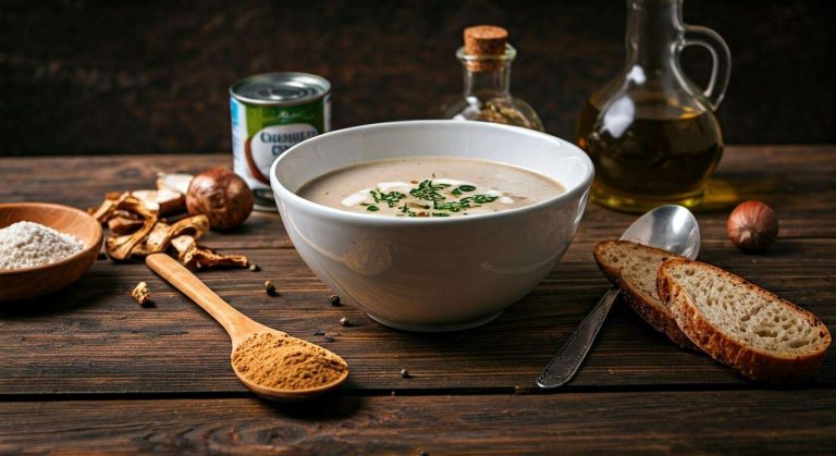 Le secret d'un velouté de champignons parfait réside dans ce petit geste juste avant de mixer la préparation
