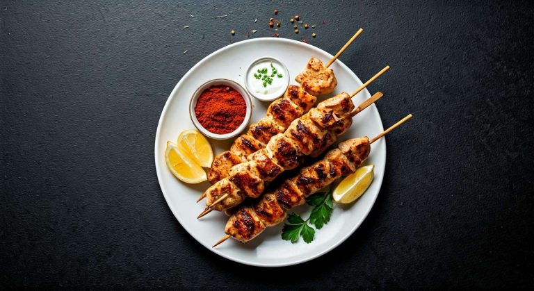Le secret pour des brochettes de dinde qui ne sont jamais sèches, c'est une marinade au yaourt