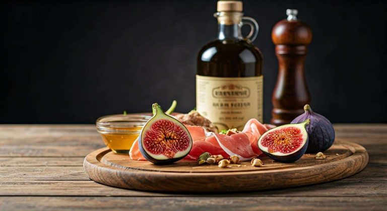 2 figues, une tranche de jambon cru : l'apéritif d'automne le plus simple et le plus chic du monde