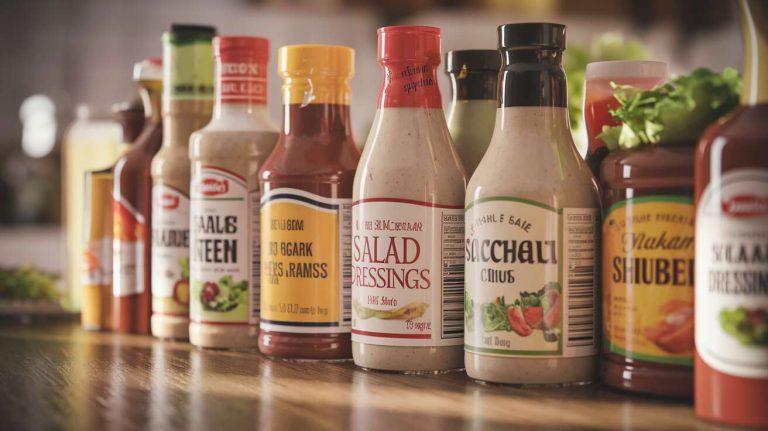 Les gens seraient surpris de la quantité de sucre dans les sauces pour salade du commerce