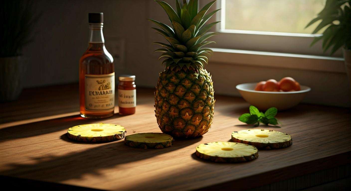 L'erreur de jeter le cœur d'ananas, qui est pourtant parfait pour infuser des sirops ou des rhums arrangés