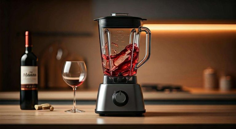 Le secret pour transformer un vin rouge bas de gamme en un nectar plus agréable : un passage express au blender