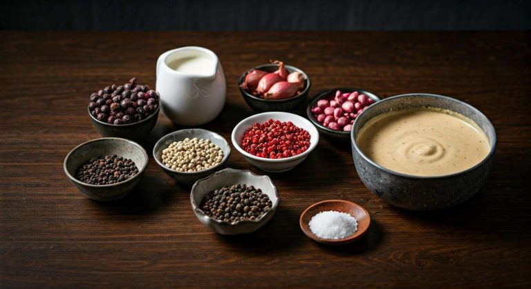 Le secret d'une bonne sauce au poivre, c'est d'utiliser un mélange de plusieurs poivres différents