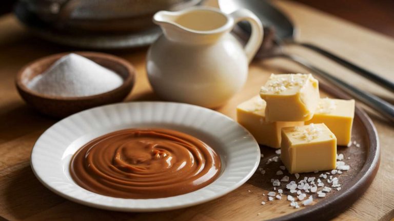 Le secret d’un caramel au beurre salé qui reste souple et ne durcit pas en refroidissant