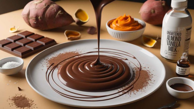 Le secret d’une sauce au chocolat onctueuse sans crème, avec un ingrédient végétal surprenant