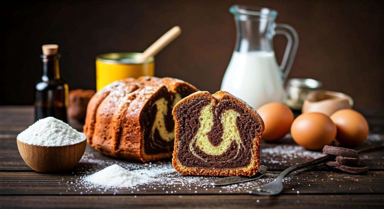 « Ce gâteau marbré est si facile à faire, c'est mon joker pour les goûters improvisés »