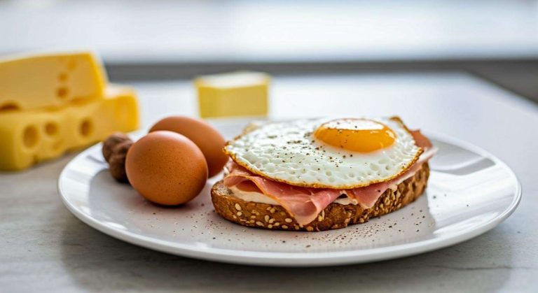 Un dîner en 20 minutes ? Ces "croques-madame" avec un œuf au plat sur le dessus