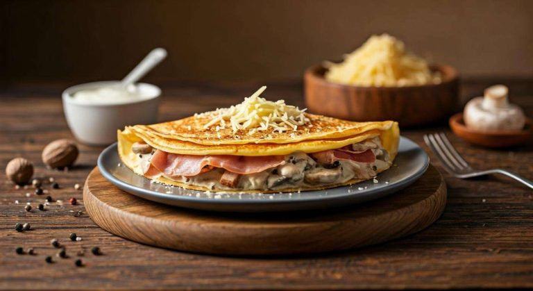 Le secret des crêpes fourrées au four : un plat complet prêt en 20 minutes qui fait l'unanimité