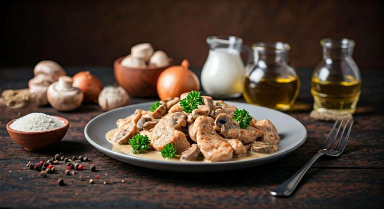 Un plat unique en 35 minutes ? Ce sauté de dinde aux champignons et à la crème est un classique efficace