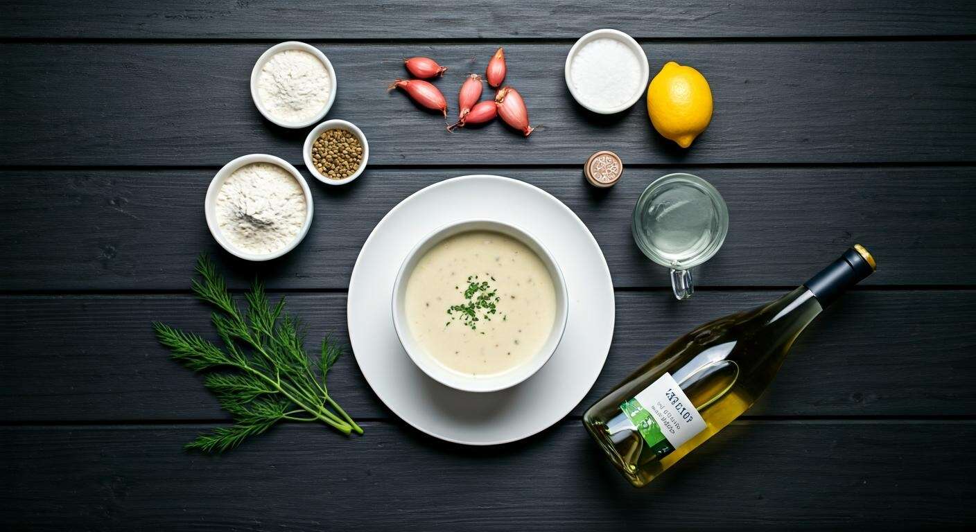 Le secret d'une sauce au vin blanc pour poisson qui soit légère et parfumée