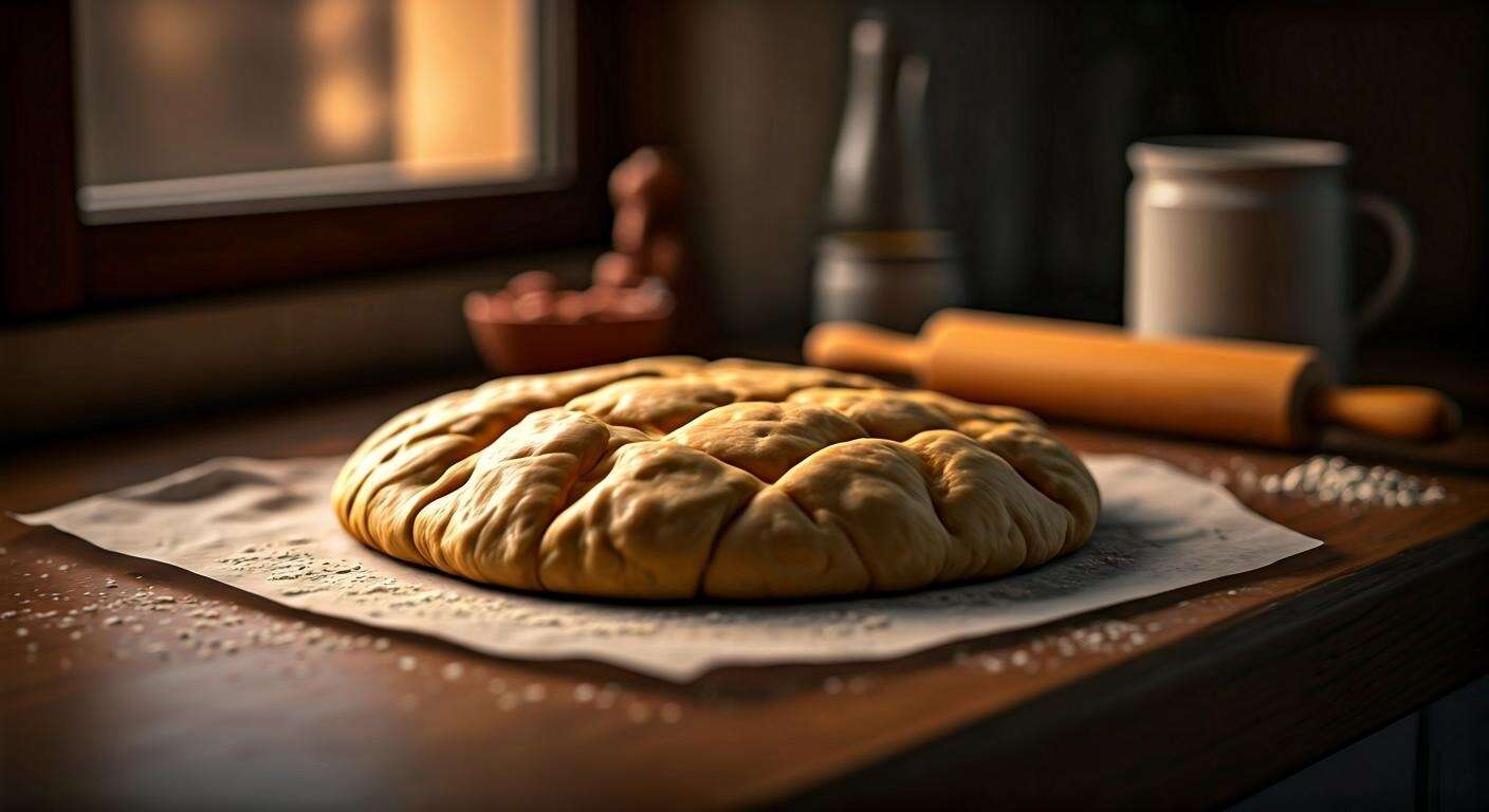 L'erreur de ne pas laisser une pâte brisée reposer au frais avant de l'étaler