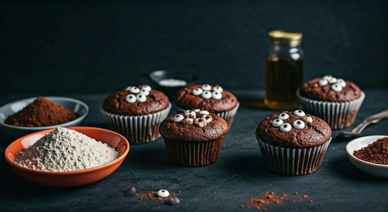 Muffins au chocolat pour Halloween : recette facile et gourmande