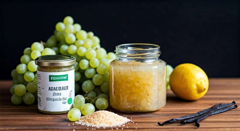 Confiture de raisin blanc maison : recette facile et savoureuse