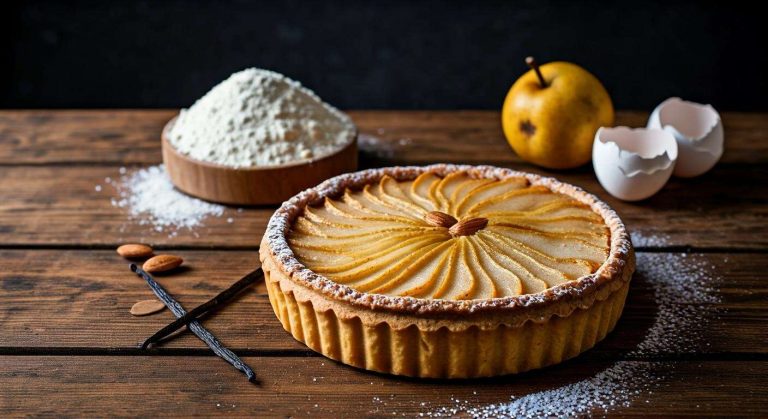 Tarte aux poires Williams : recette gourmande et facile