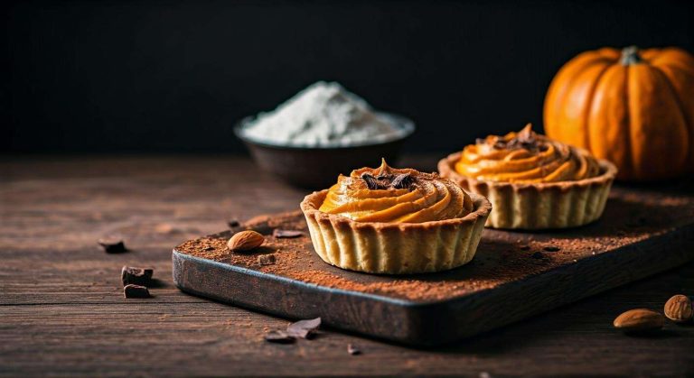 Recette Tartelettes Citrouille sur Lit de Chocolat