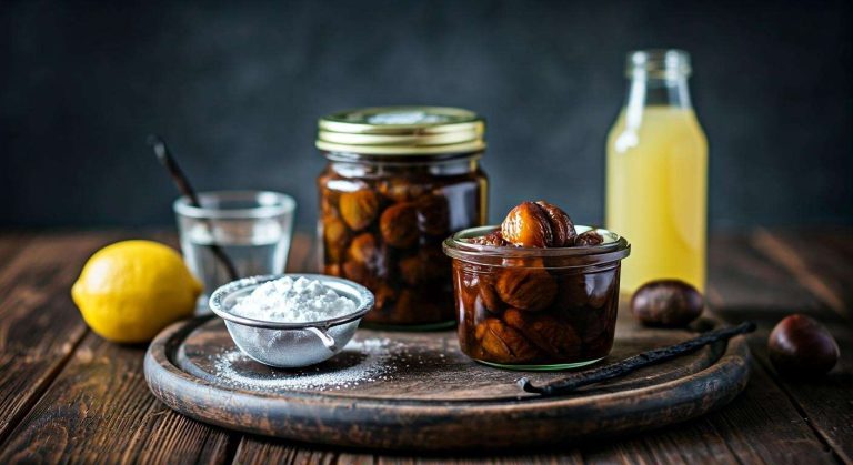 Recette de conserve de châtaignes maison