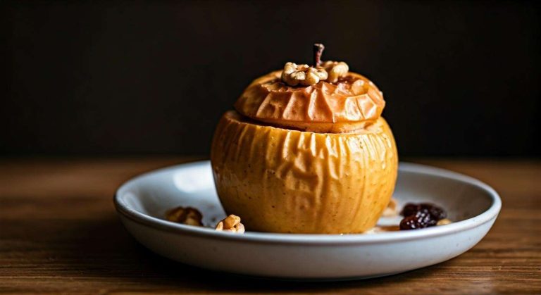 Pomme au four à la cannelle : recette facile et savoureuse