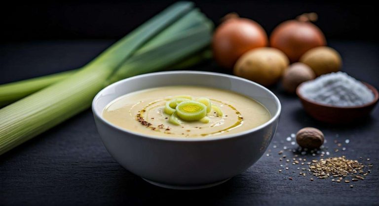 Velouté de poireaux crémeux : recette facile et rapide