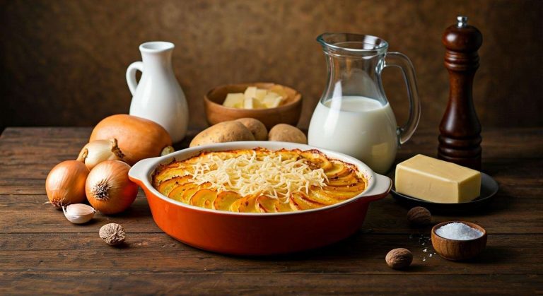 Gratin Butternut et Pommes de Terre : recette Savoureuse