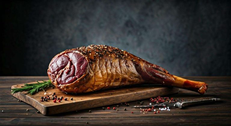 Gigot de chevreuil au four : recette savoureuse