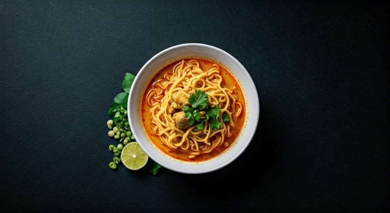 Recette de Khao Soi : soupe Thaïlandaise Authentique