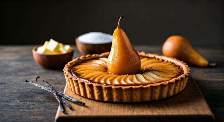 Tarte Tatin Vanille aux Poires : recette de Grand-Mère