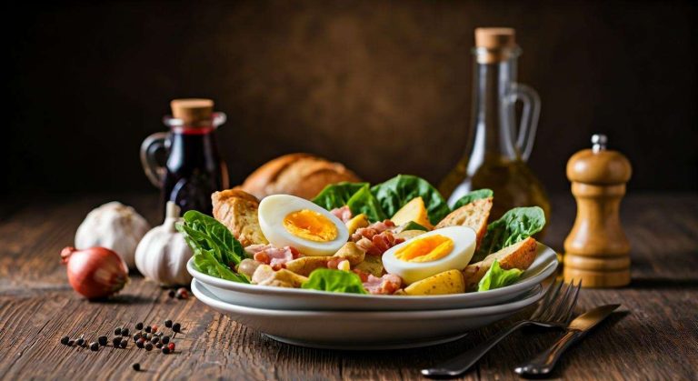 Recette de la salade vosgienne traditionnelle