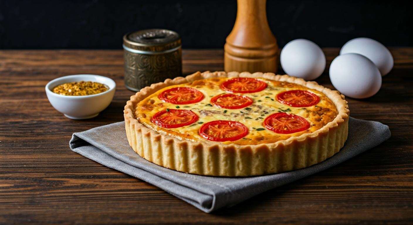Quiche au thon et tomate : la recette facile et savoureuse
