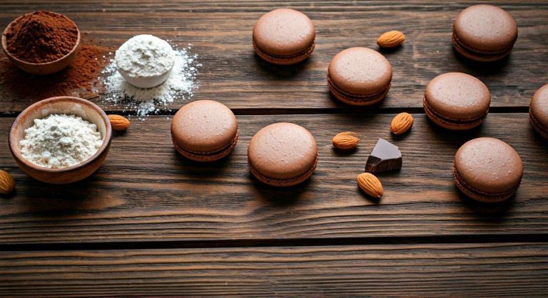 Recette de macarons au chocolat