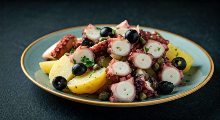 Salade de poulpe : recette facile et délicieuse