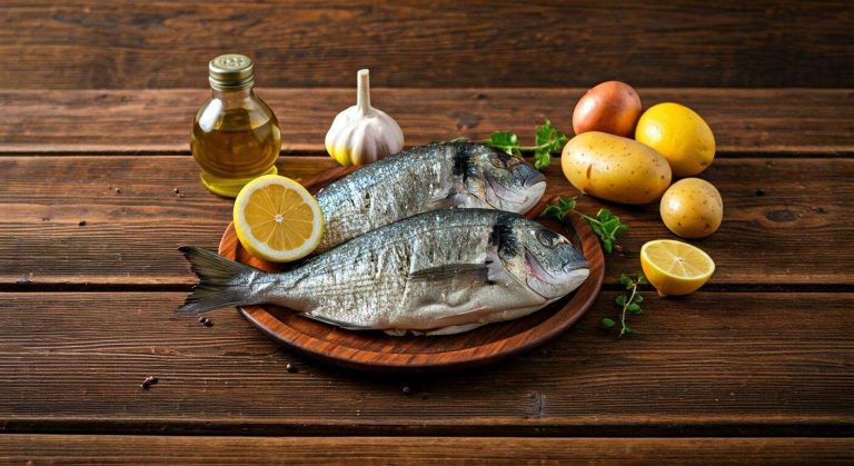Dorade au four et pommes de terre : recette savoureuse