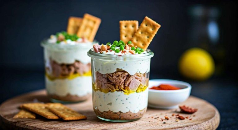 Verrines de thon et St Môret : recette facile et rapide