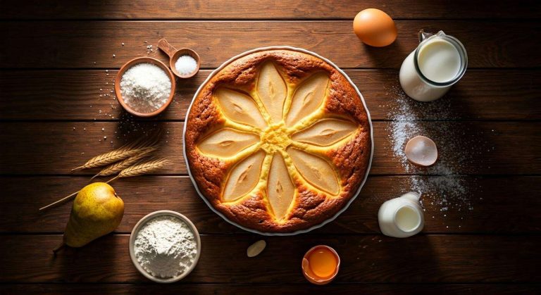Recette facile de clafoutis aux poires