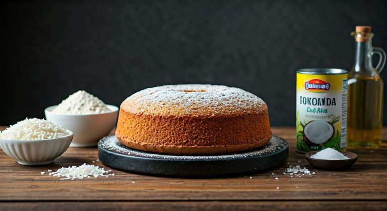 Gâteau à la noix de coco râpée : recette savoureuse et facile
