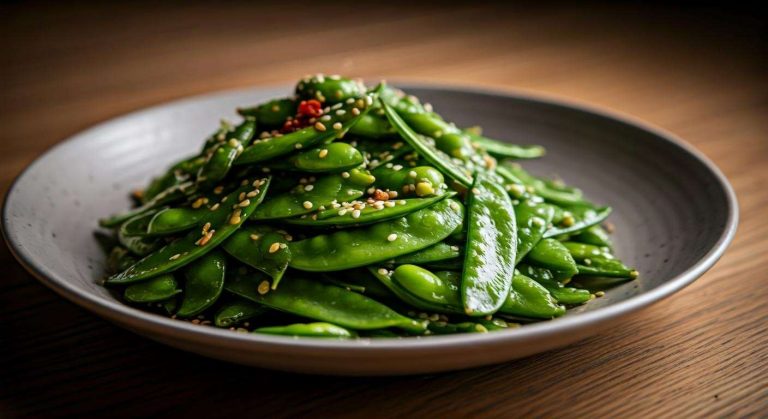 Pois mange-tout sautés : recette facile et rapide
