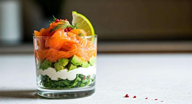 Verrine Saumon Avocat Mascarpone : recette Gourmande et Facile