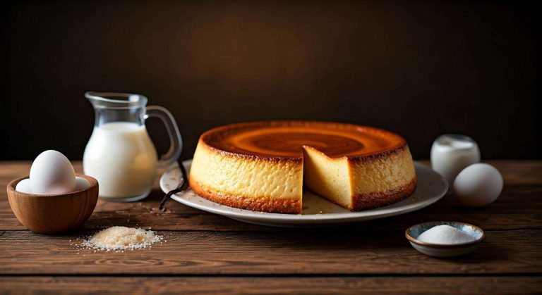 Flan pâtissier sans pâte : recette facile et savoureuse