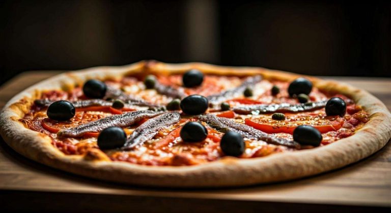 Pizza aux anchois : recette savoureuse maison