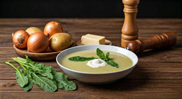 Soupe à l'oseille et pommes de terre : recette facile et savoureuse