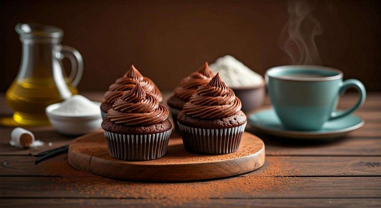 Recette facile de cupcakes au chocolat moelleux