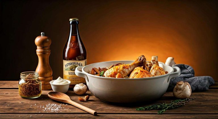 Cocotte de poulet au cidre : une recette savoureuse