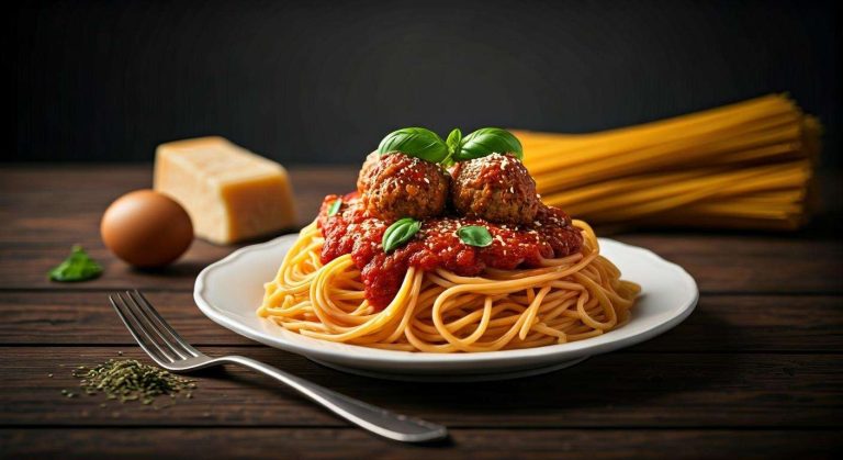 Spaghettis aux boulettes de viande : recette de La Belle et le Clochard