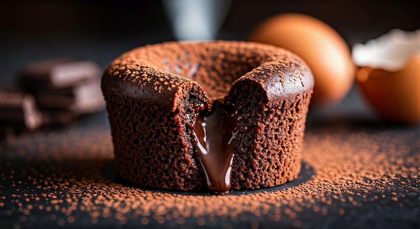 Coulant au chocolat facile : recette rapide et savoureuse